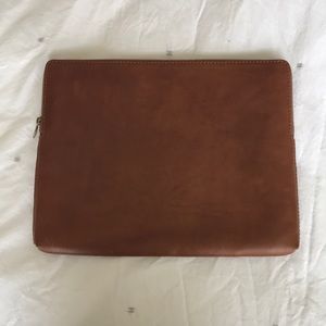 Genuine leather laptop case